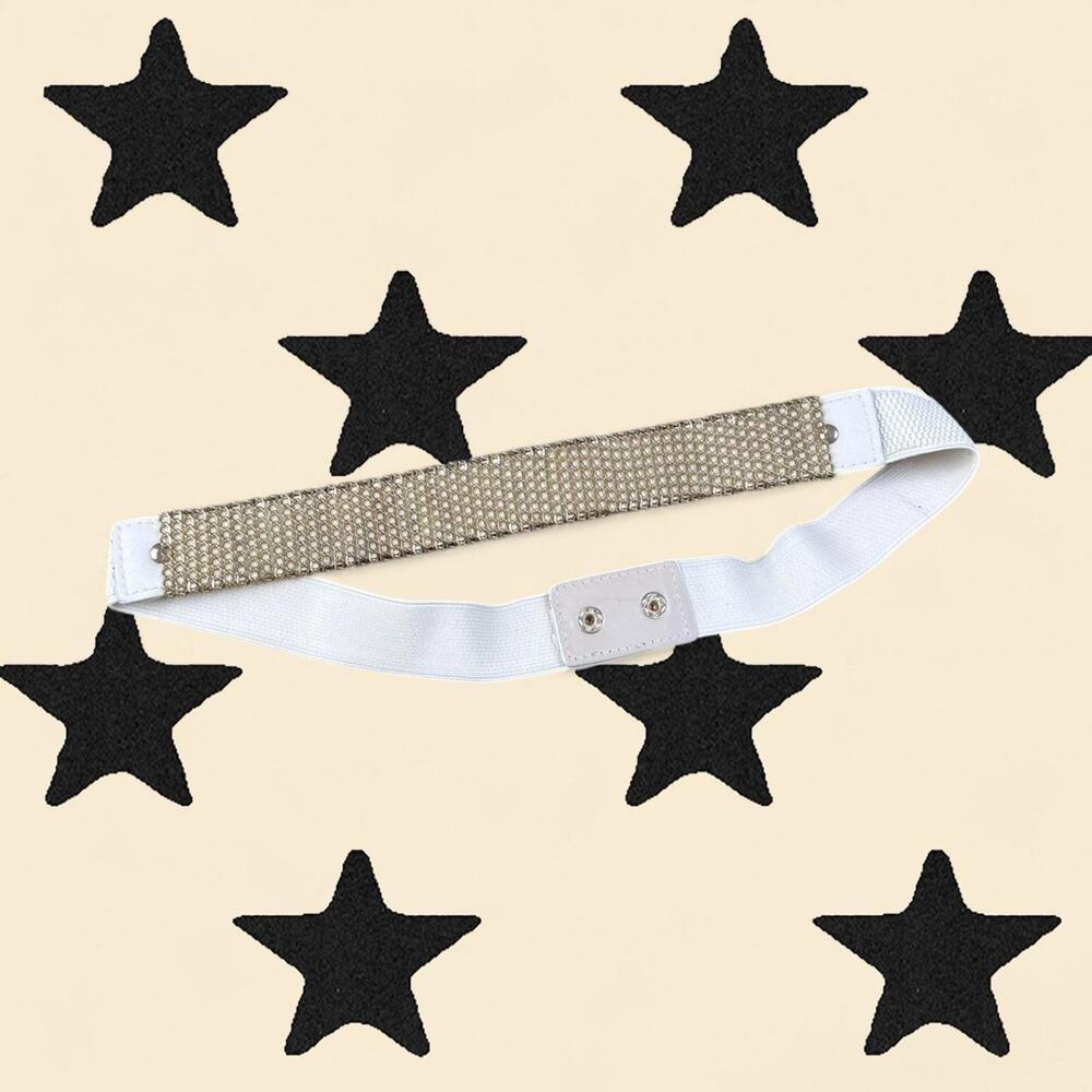 ★ 80’s Gold Chain Stretch Waist Belt ★